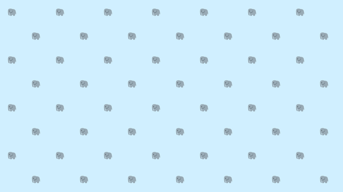 Designer Wallpaper - Pattern Grey on Blue