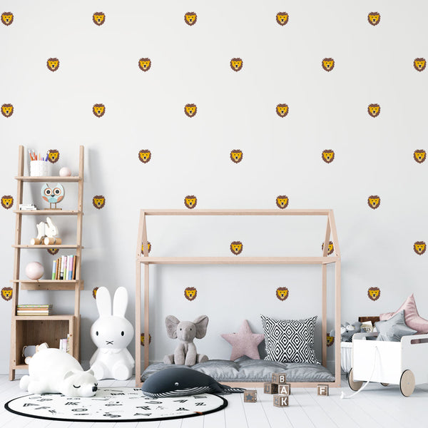 Lion Wallpaper - Design Playful and Animalier