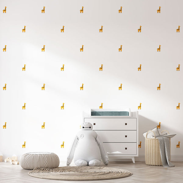 Giraffe Wallpaper - Motifs Animaliers Adorables
