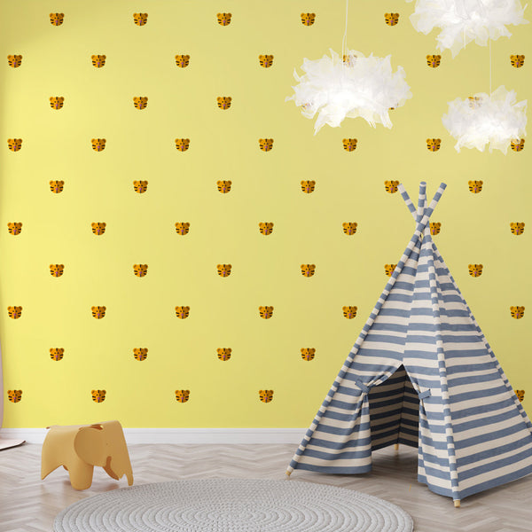 Tiger Wallpaper - Design Playful for Chambre Kids