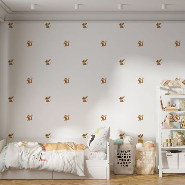 Monkey Wallpaper - Design Playful and Whimsical