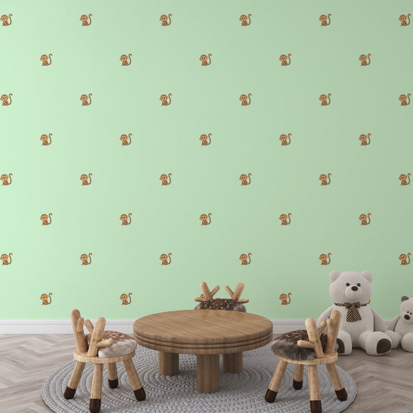 Monkey Wallpaper - Design Playful and Modern