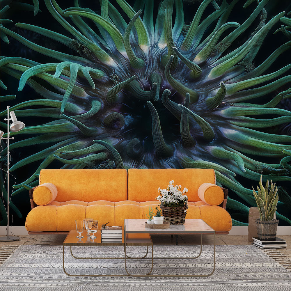 Sea Anemone Wallpaper | Captivating Marine Wall Mural